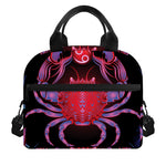 Cancer And Astrological Signs Print Insulated Lunch Bag