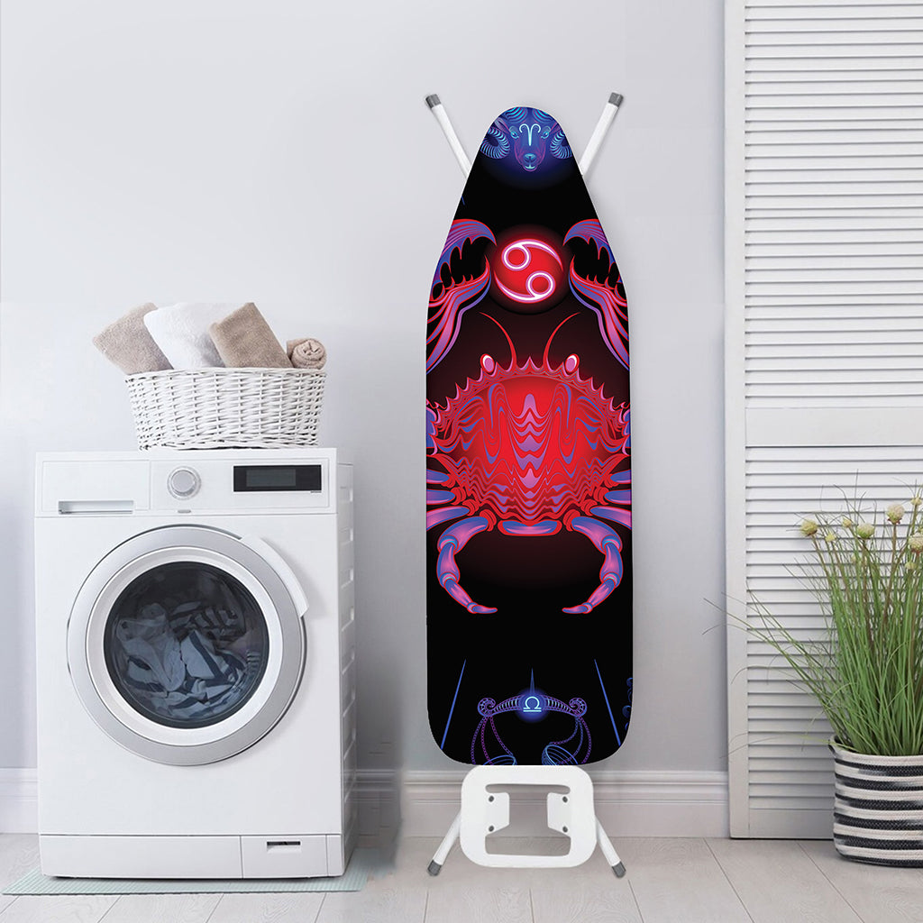 Cancer And Astrological Signs Print Ironing Board Cover