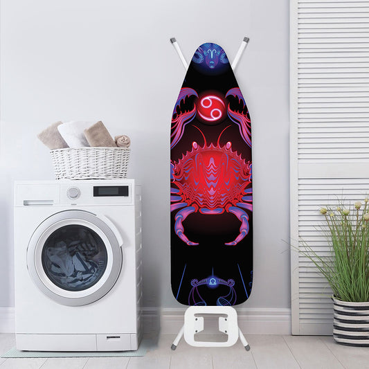 Cancer And Astrological Signs Print Ironing Board Cover
