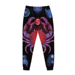 Cancer And Astrological Signs Print Jogger Pants