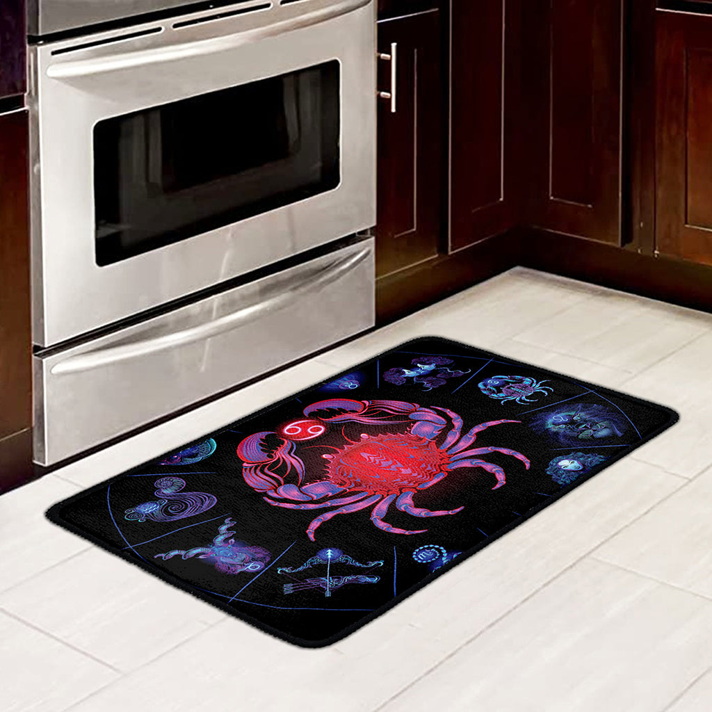 Cancer And Astrological Signs Print Kitchen Mat