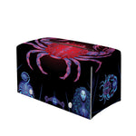 Cancer And Astrological Signs Print Leather Tissue Box Cover