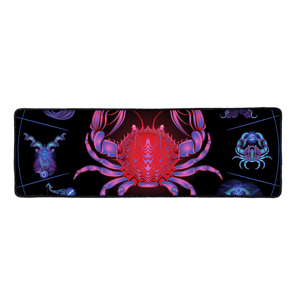 Cancer And Astrological Signs Print Long Kitchen Mat