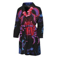 Cancer And Astrological Signs Print Men's Bathrobe