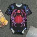 Cancer And Astrological Signs Print Men's Bodysuit
