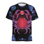 Cancer And Astrological Signs Print Men's Sports T-Shirt