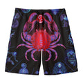 Cancer And Astrological Signs Print Men's Swim Trunks