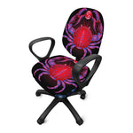 Cancer And Astrological Signs Print Office Chair Cover