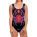 Cancer And Astrological Signs Print One Piece Swimsuit