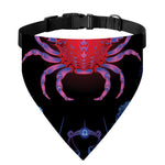 Cancer And Astrological Signs Print Over The Collar Dog Bandana