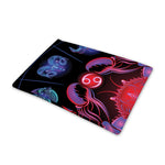Cancer And Astrological Signs Print Pet Cooling Mat Cover