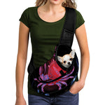 Cancer And Astrological Signs Print Pet Sling Carrier