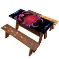 Cancer And Astrological Signs Print Picnic Table Cover