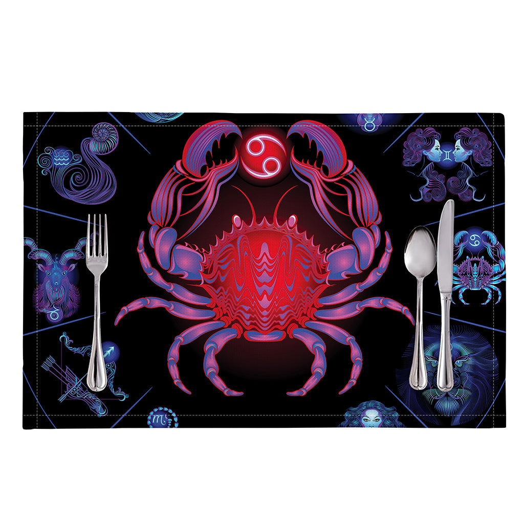 Cancer And Astrological Signs Print Placemat