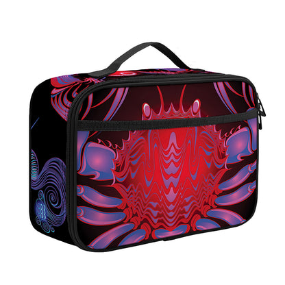 Cancer And Astrological Signs Print Portable Lunch Bag