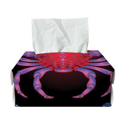 Cancer And Astrological Signs Print Rectangle Tissue Box Cover