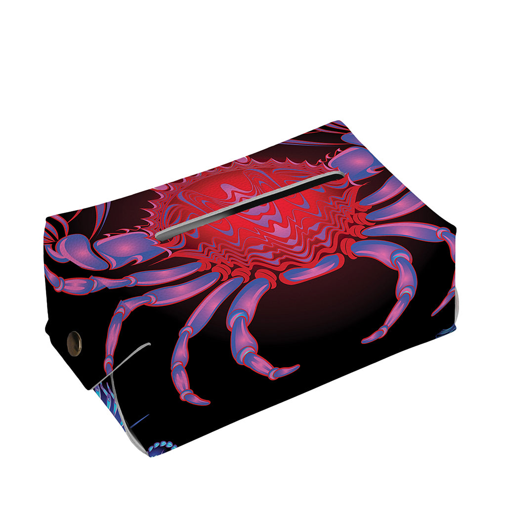 Cancer And Astrological Signs Print Rectangle Tissue Box Cover
