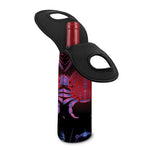 Cancer And Astrological Signs Print Single Neoprene Wine Tote