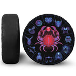 Cancer And Astrological Signs Print Tire Cover