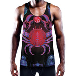 Cancer And Astrological Signs Print Training Tank Top