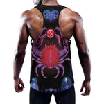 Cancer And Astrological Signs Print Training Tank Top