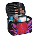 Cancer And Astrological Signs Print Travel Makeup Bag