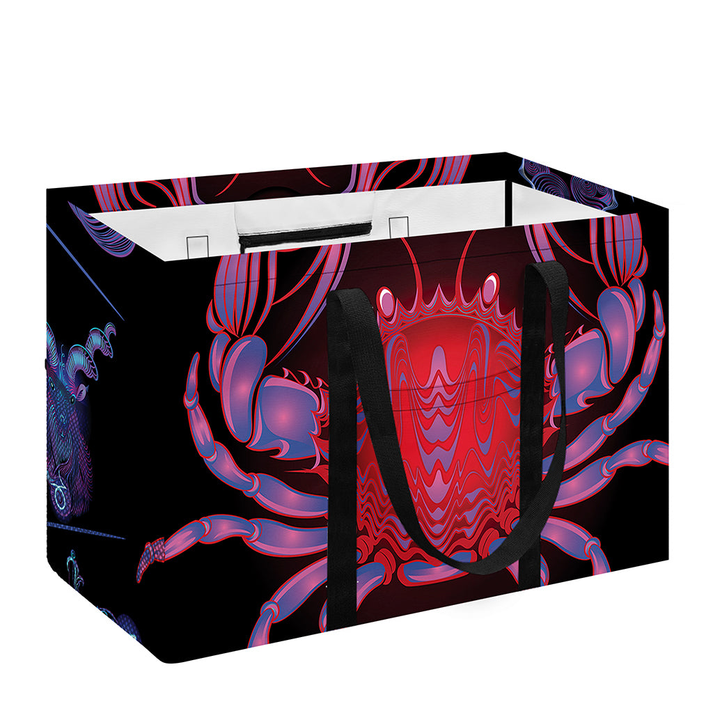 Cancer And Astrological Signs Print Utility Tote Bag