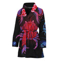 Cancer And Astrological Signs Print Women's Bathrobe