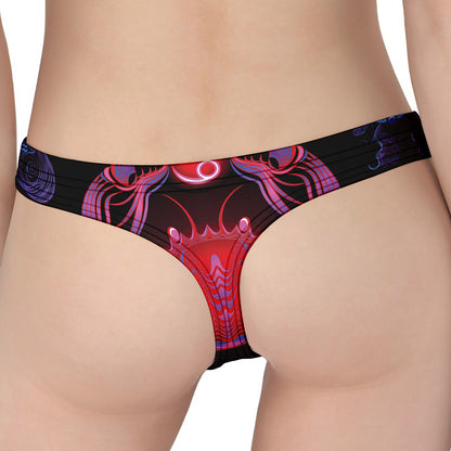 Cancer And Astrological Signs Print Women's Thong