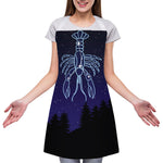 Cancer Constellation Print Adjustable Apron