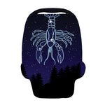 Cancer Constellation Print Baby Seat Cover