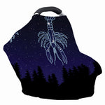 Cancer Constellation Print Baby Seat Cover