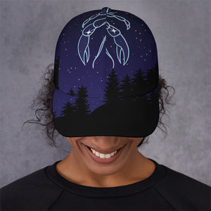 Cancer Constellation Print Baseball Cap