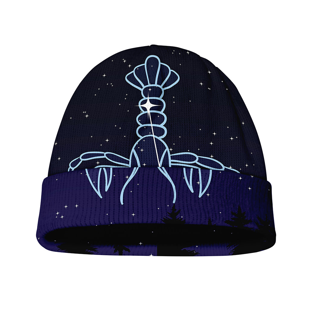 Cancer Constellation Print Beanie