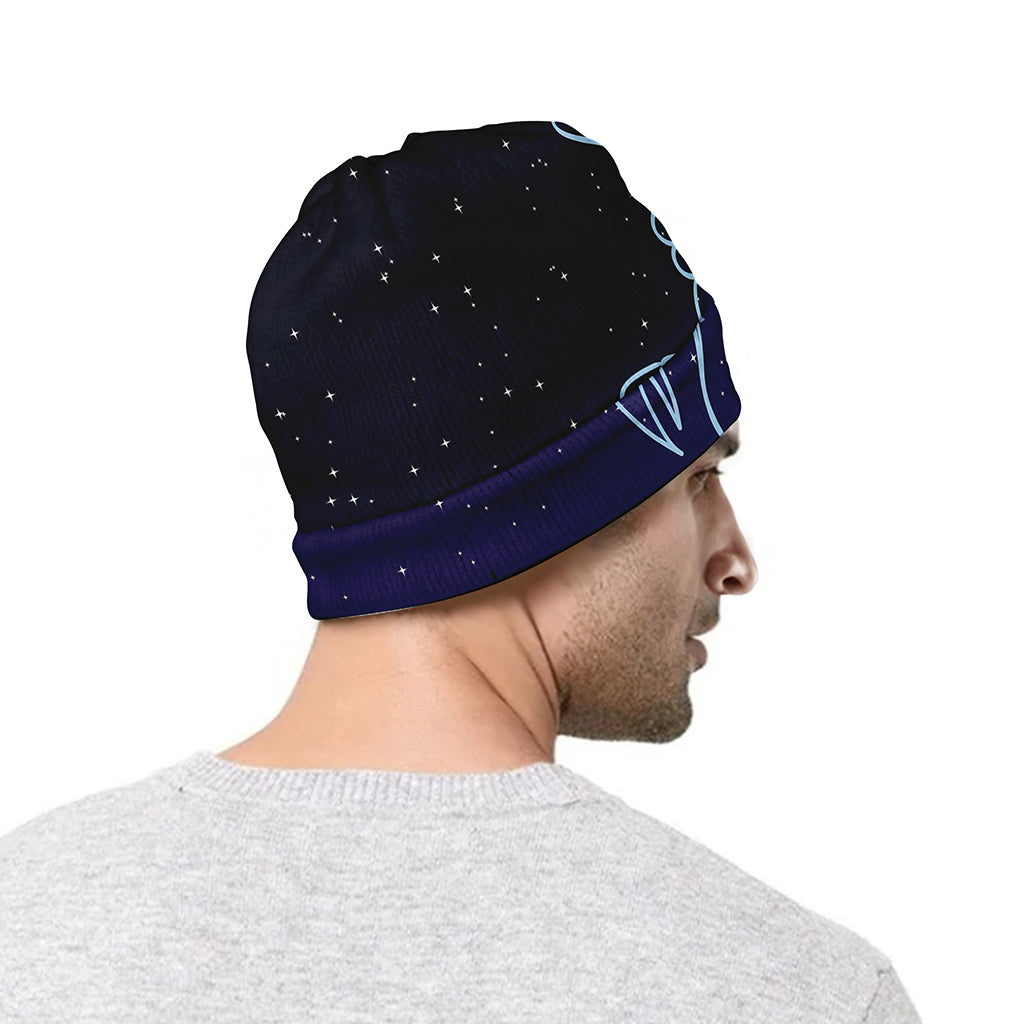 Cancer Constellation Print Beanie