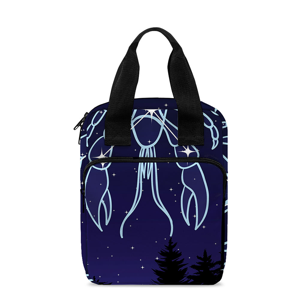 Cancer Constellation Print Bible Tote Bag
