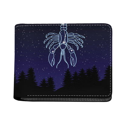 Cancer Constellation Print Bifold Wallet