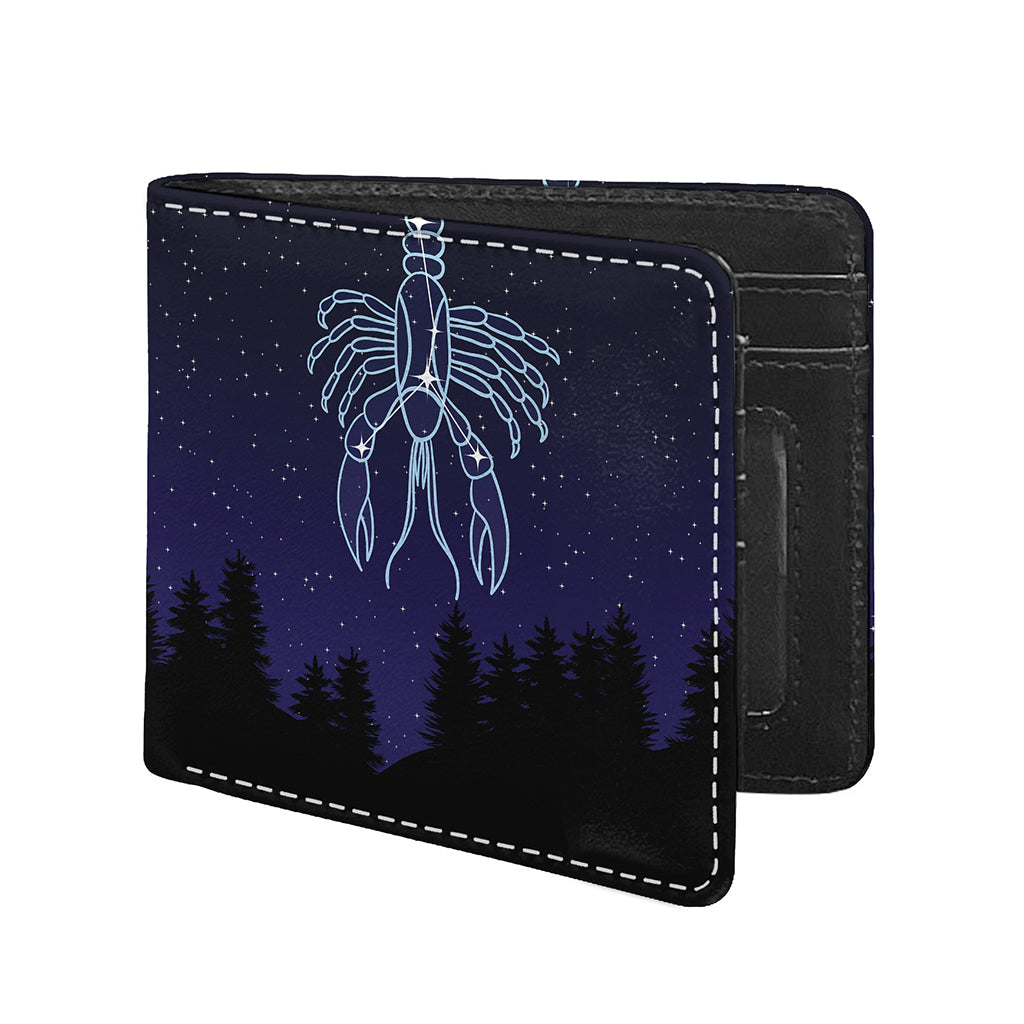 Cancer Constellation Print Bifold Wallet