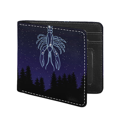 Cancer Constellation Print Bifold Wallet