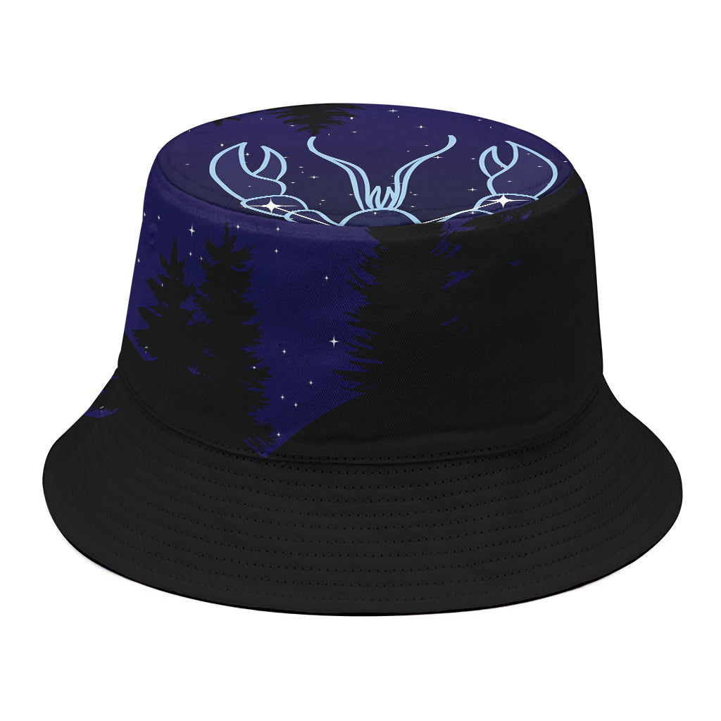 Cancer Constellation Print Bucket Hat