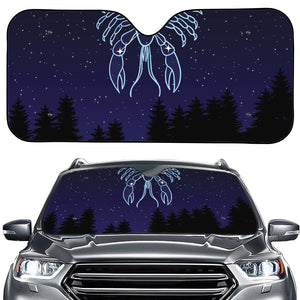 Cancer Constellation Print Car Windshield Sun Shade