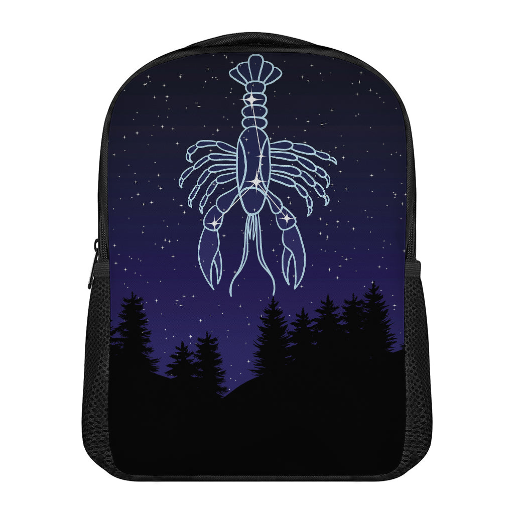 Cancer Constellation Print Casual Backpack