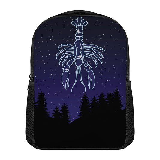 Cancer Constellation Print Casual Backpack