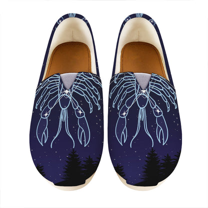 Cancer Constellation Print Casual Shoes