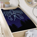 Cancer Constellation Print Changing Pad Cover