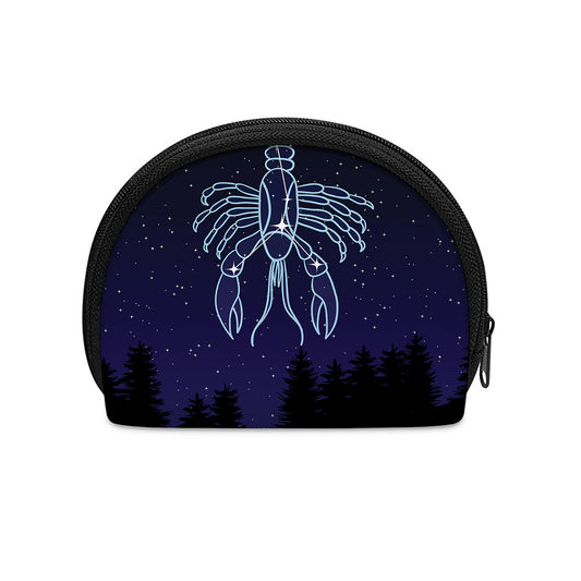 Cancer Constellation Print Coin Purse
