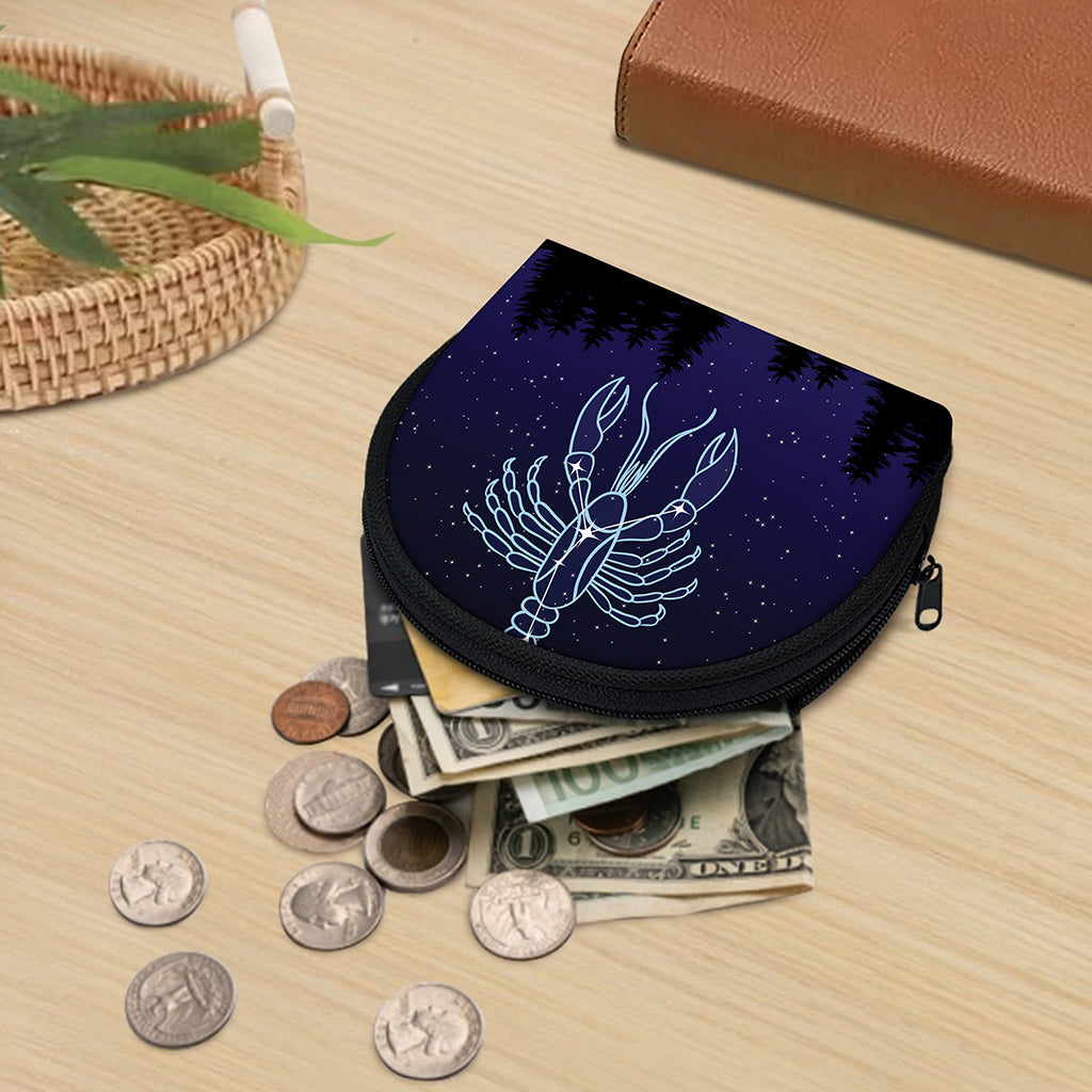 Cancer Constellation Print Coin Purse