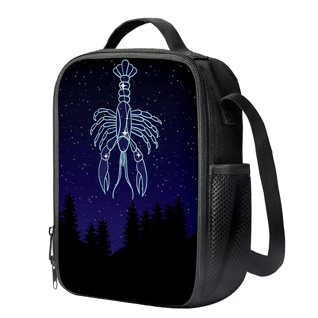 Cancer Constellation Print Crossbody Lunch Bag