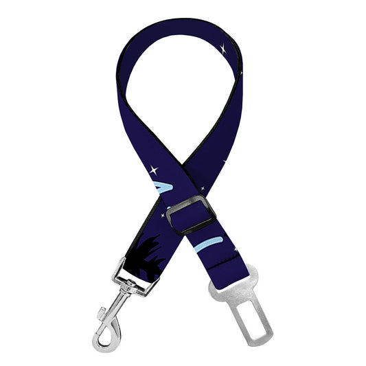 Cancer Constellation Print Dog Seat Belt