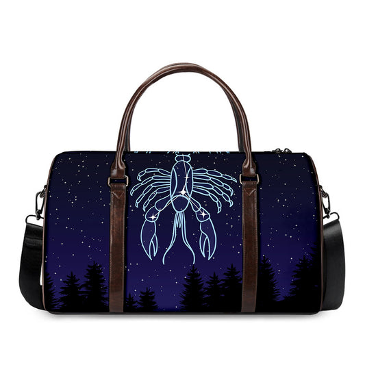 Cancer Constellation Print Duffle Bag
